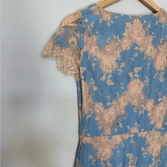 NWT Storia Aries Lace Mesh Mini Dress - Picture 9 of 14